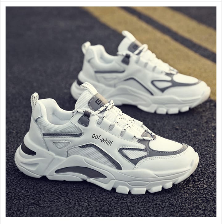 Men’s White Drift Shoe – Premium Comfort