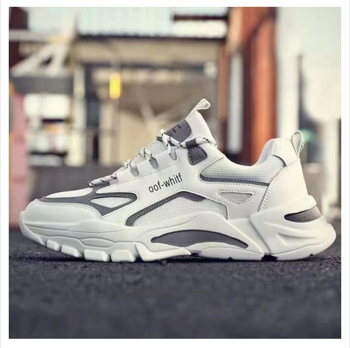 Men’s White Drift Shoe – Premium Comfort
