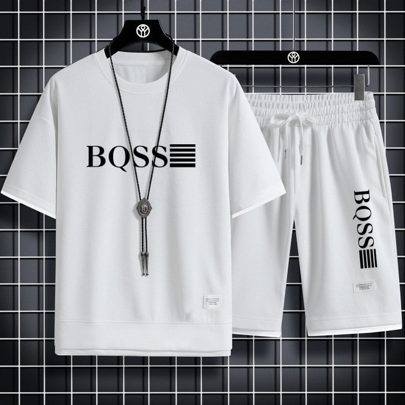 Boss Half Pant & T-Shirt Combo Set