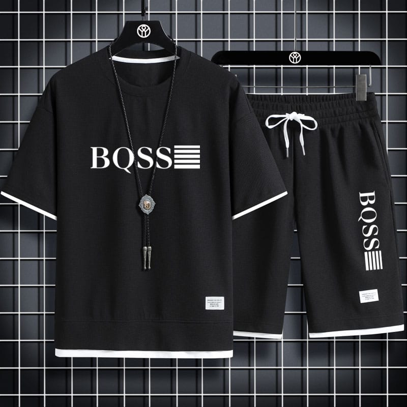 Boss Half Pant & T-Shirt Combo Set