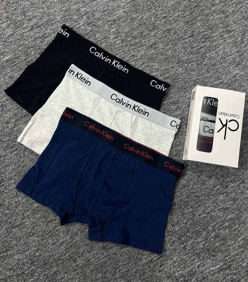 3PCS Premium Calvin Klein Cotton Underwear Combo